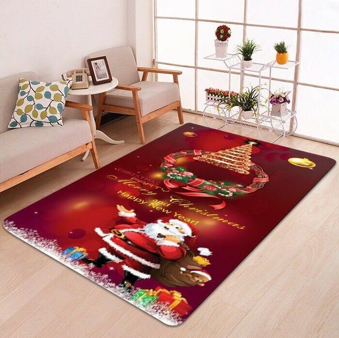 Tapis de Noël pour Sol – Décorations Festives et Confort pour Votre Intérieur