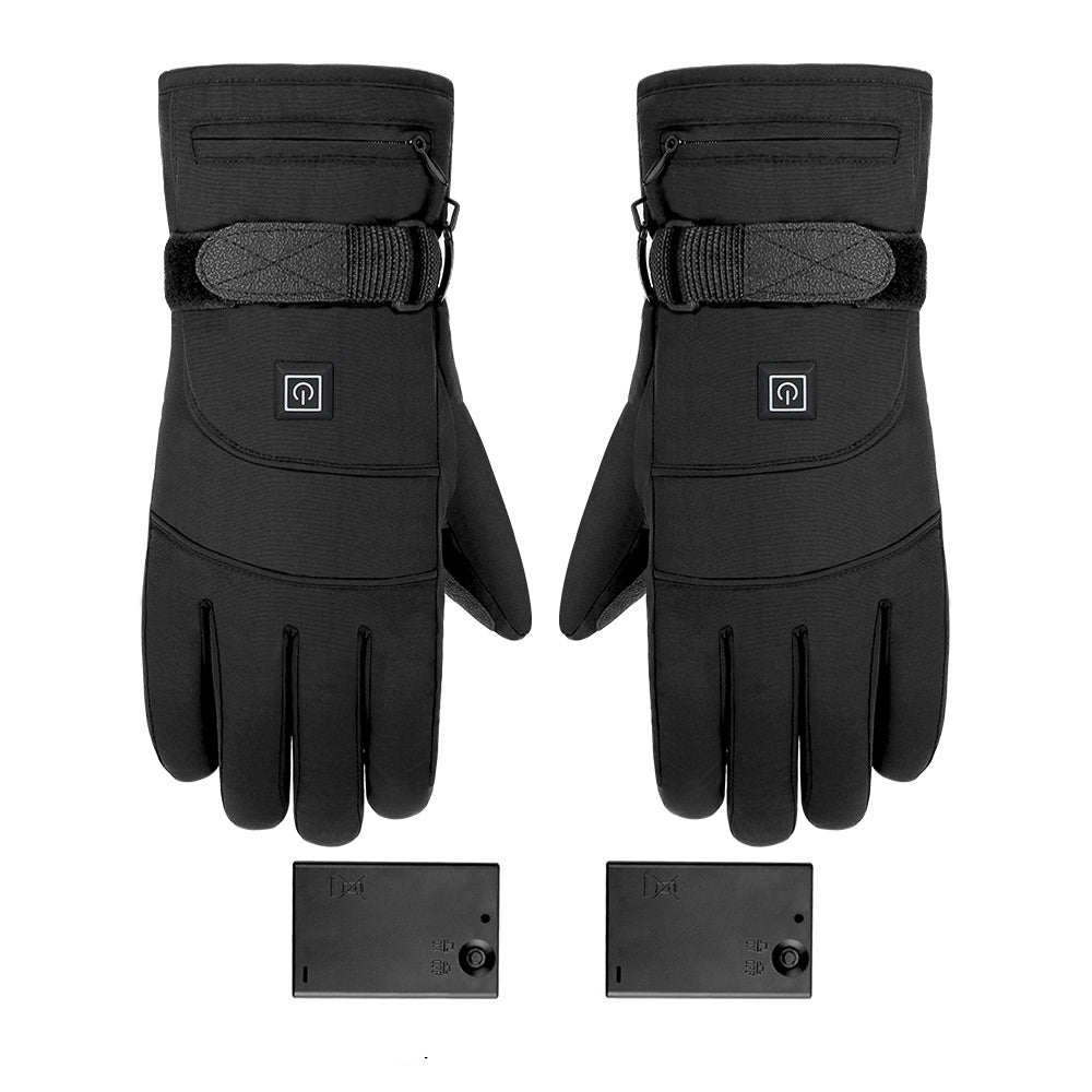 Thermostat Heated Gloves – Waterproof, Non-Slip and Touchscreen – Ideal for Skiing and Motorcycling