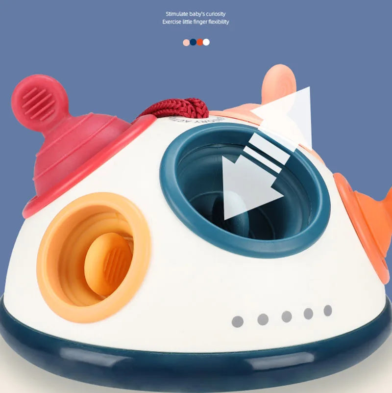 Interactive Pop-Up Toy for Babies – Montessori Educational Developmental Game – Cause and Effect Learning Toy