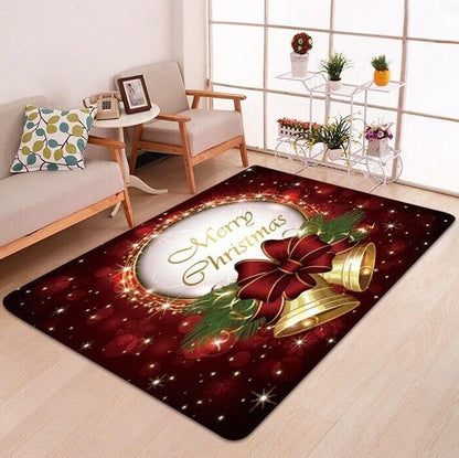 Tapis de Noël pour Sol – Décorations Festives et Confort pour Votre Intérieur