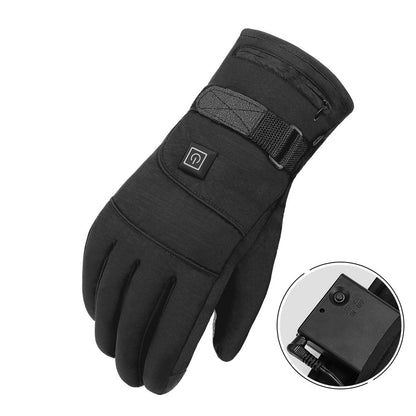 Thermostat Heated Gloves – Waterproof, Non-Slip and Touchscreen – Ideal for Skiing and Motorcycling