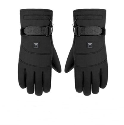 Thermostat Heated Gloves – Waterproof, Non-Slip and Touchscreen – Ideal for Skiing and Motorcycling