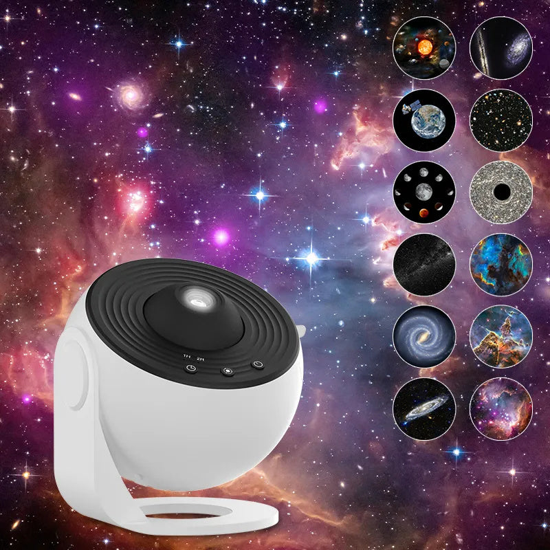 Projecteur Galaxy et Ciel Étoilé - Lampe Planétarium Rotative 360° - Lumière Ambiance pour Chambre d&