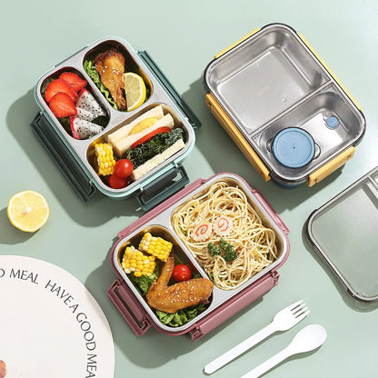 Boîte à Lunch Thermo Portable 850ml pour Enfants et Adultes – Bento Box Idéale pour Soupe et Repas