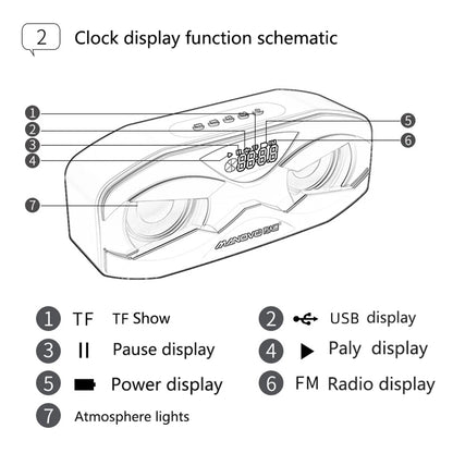 LED Bluetooth Speaker