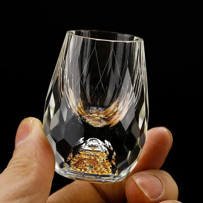 Ensemble de verres en cristal de luxe