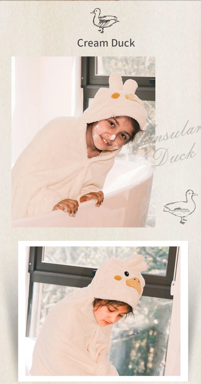 Cape de Bain à Capuche pour Bébé – Peignoir Super Doux en Tissu Moelleux pour Nouveau-nés, Garçons et Filles