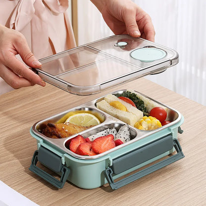 Boîte à Lunch Thermo Portable 850ml pour Enfants et Adultes – Bento Box Idéale pour Soupe et Repas